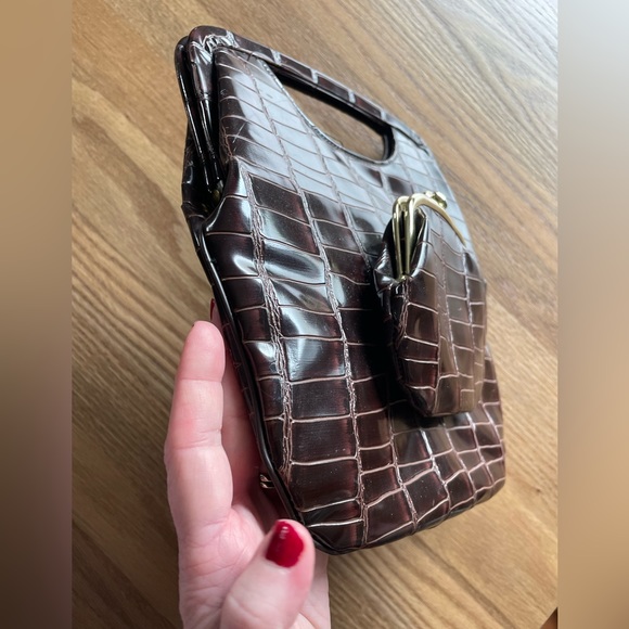 Vintage purse, with built in change purse - Picture 4 of 8